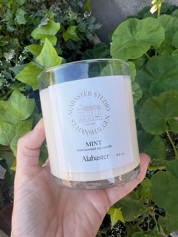 Alabaster Studio scented candle