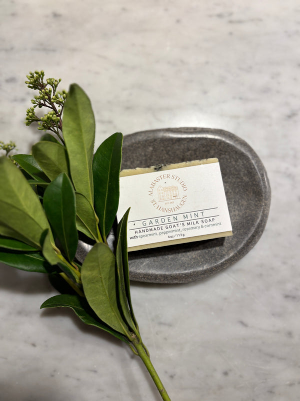 Alabaster Studio StHanshaugen Bar of Soap, Mint