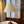 Vintage Lampe, messing