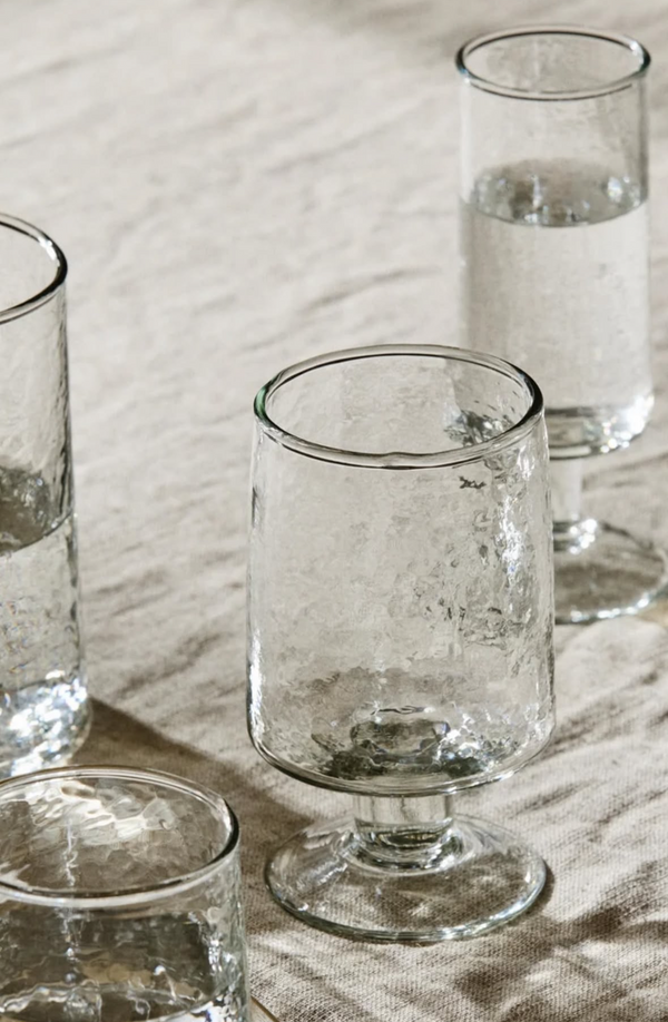 Mouth-blown Wine Glass