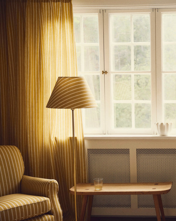 Cathy Nordström Tekstil, Stig Stripe Lightweight - Mustard