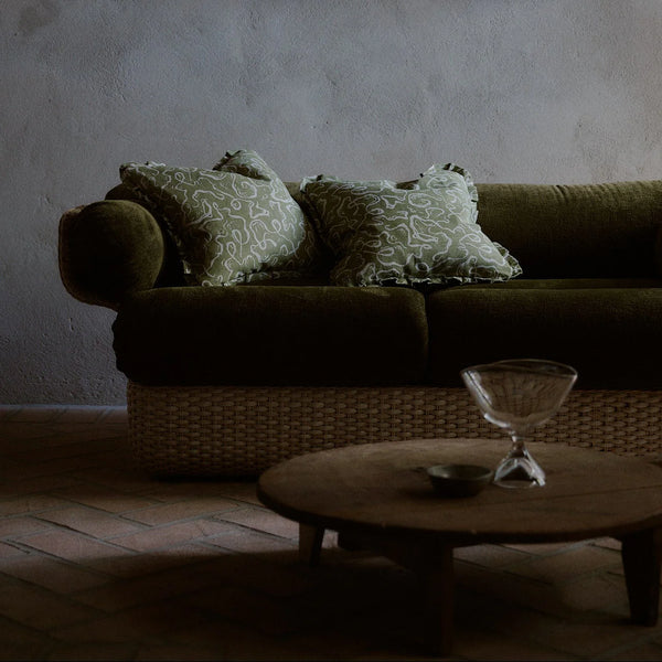 Cathy Nordström Pute, Karin's Dress Khaki 50x50