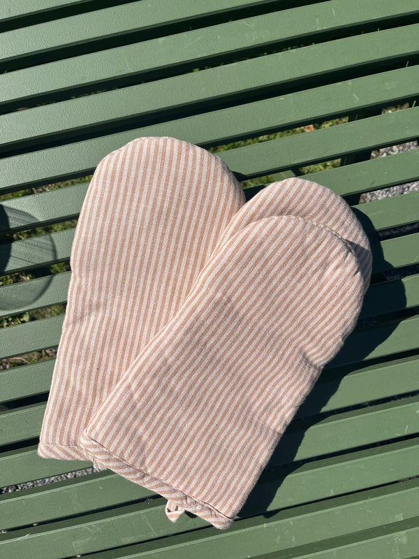 Grytehanske stripete beige