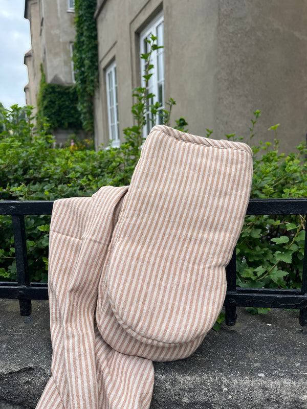 Grytehanske stripete beige