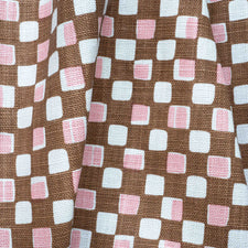 Faye - Brown fabric Cathy Nordström