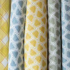 Kinondo - Yellow fabric Cathy Nordström