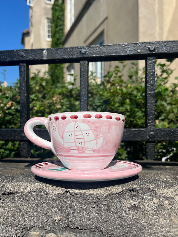 Amalfi Tableware, Light Pink