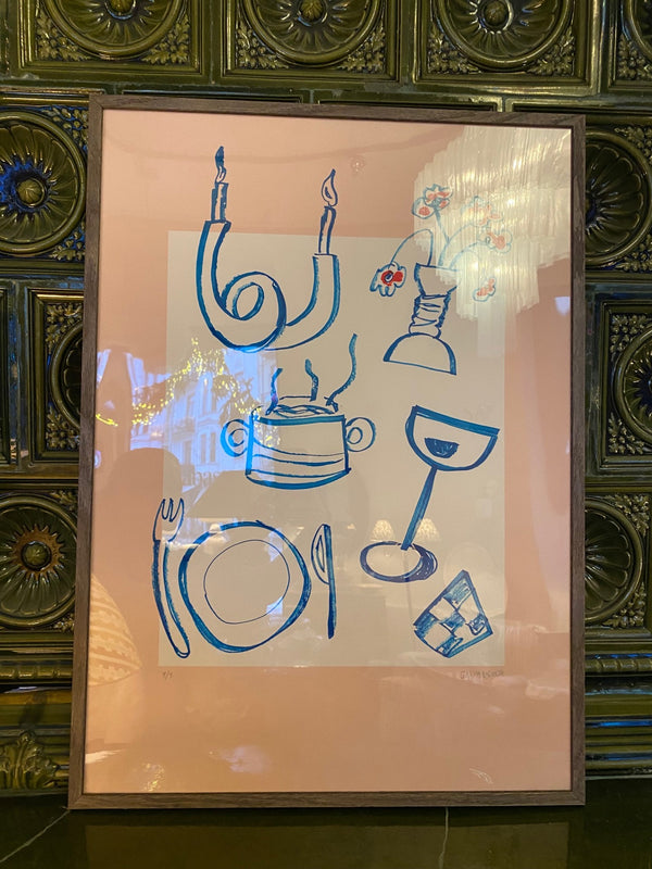 Galina Lugonja rosa/blå