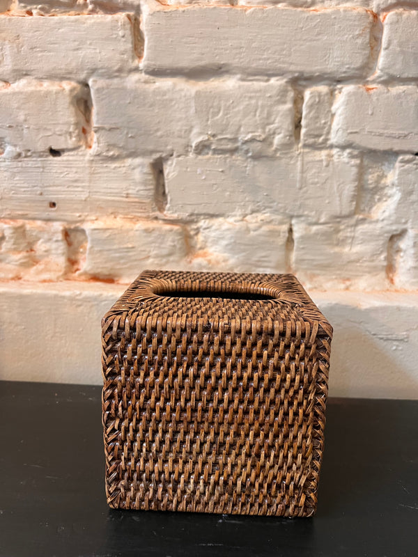 Rattan paper box