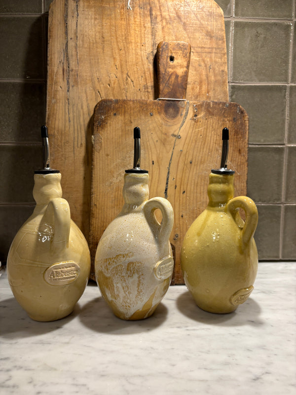 Olivenoljeflaske, Sand