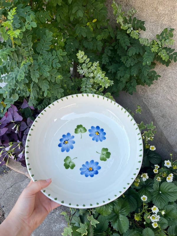 Anthony serveringsfat, blomster