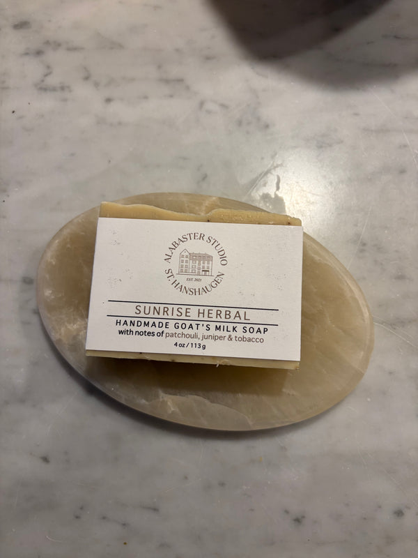 Alabaster Studio StHanshaugen Bar of Soap, Milk &amp; Honey