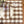 Serviett gingham brun&hvit, 2 stk