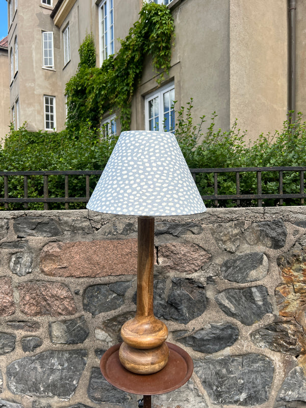 Cathy Nordström Lampshade Spotty Dove Blue
