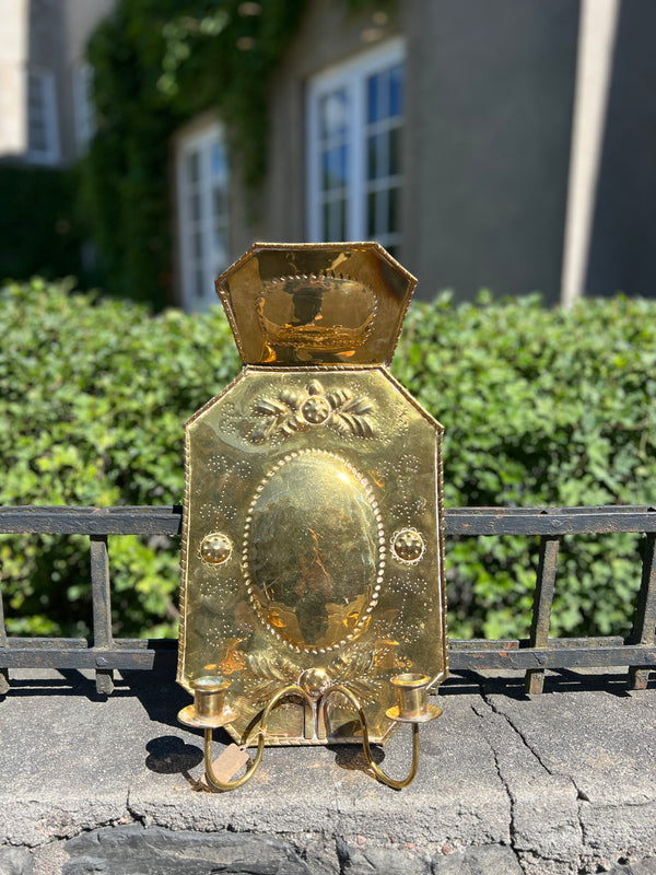 Vintage Brass Sconce