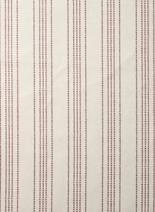 Helene Blanche Vera's Stripe Fabric, Burgundy