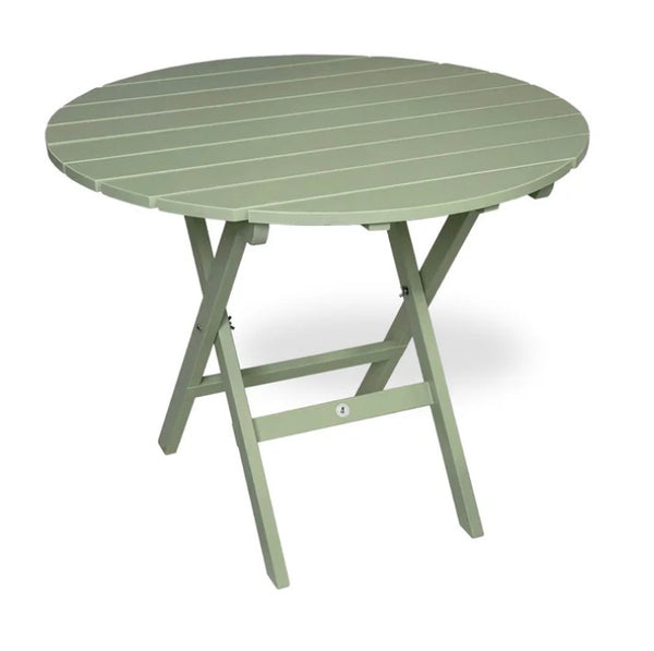 Utebord ø 90cm Naturgrønn