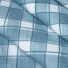 Gingham - Blue fabric Cathy Nordström