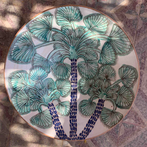 Nakhla Palms Serving Bowl