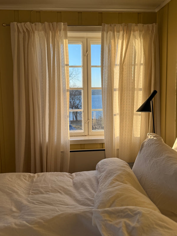 Alabaster studio vevd tekstil