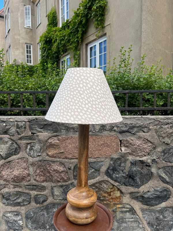Cathy Nordström Lampshade Spotty Taupe