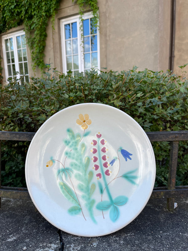 Anna Lisa Thomson Floral Plate