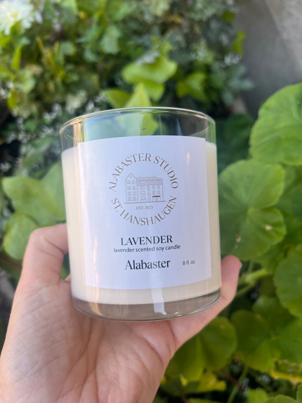 Alabaster Studio scented candle