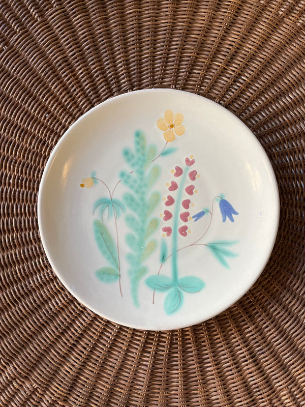 Anna Lisa Thomson Floral Plate