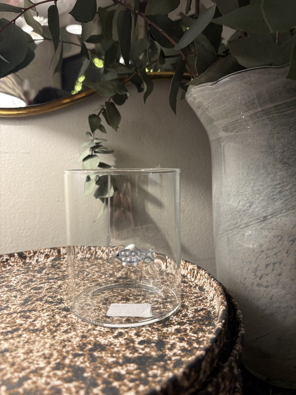 Tidal glass med fisker