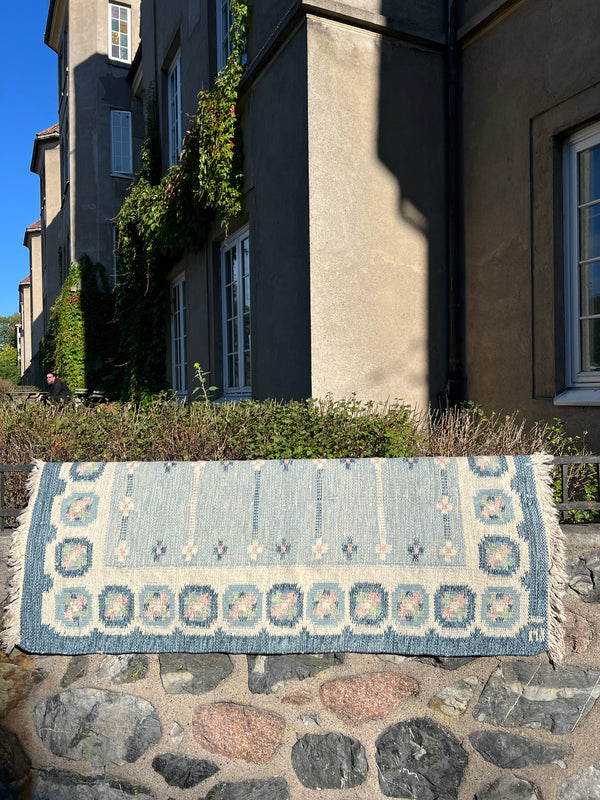 Rölakan Vintage Carpet Runner Blue