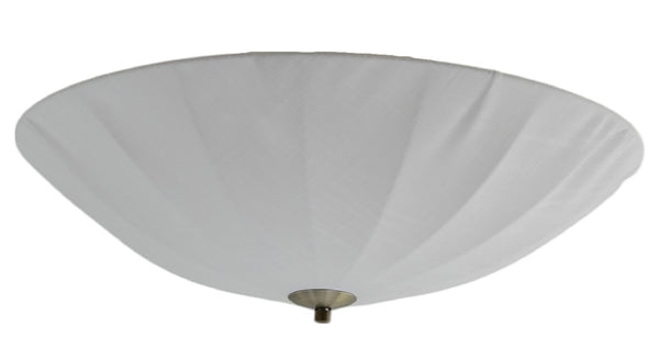 Plafond taklampe, hvit lin