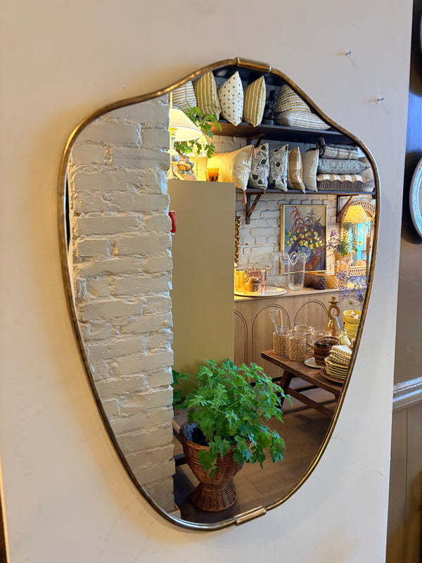 Octagon Mirror, Brass