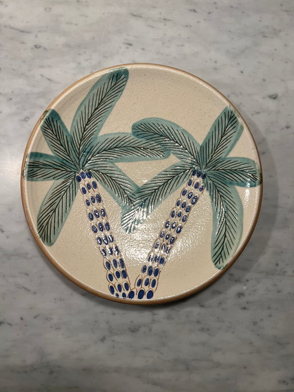 Dotty Palm Dinner Plate