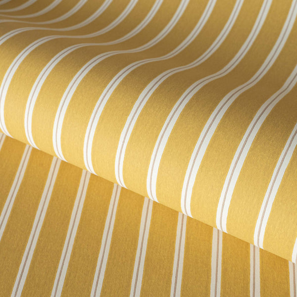 Stig Stripe - Mustard Cathy Nordström Tapet