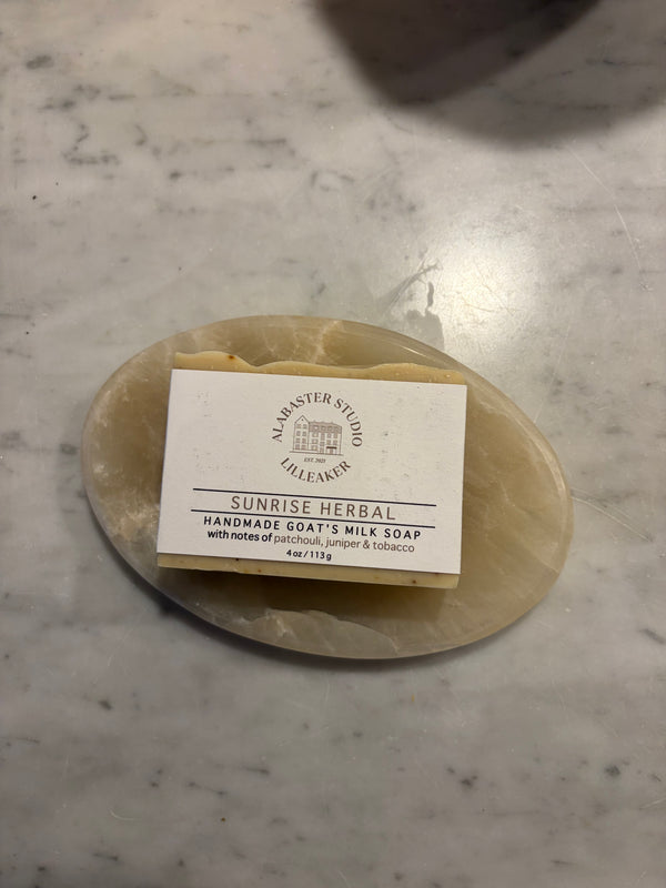 Alabaster Studio Lilleaker Såpestykke, Sunrise herbal
