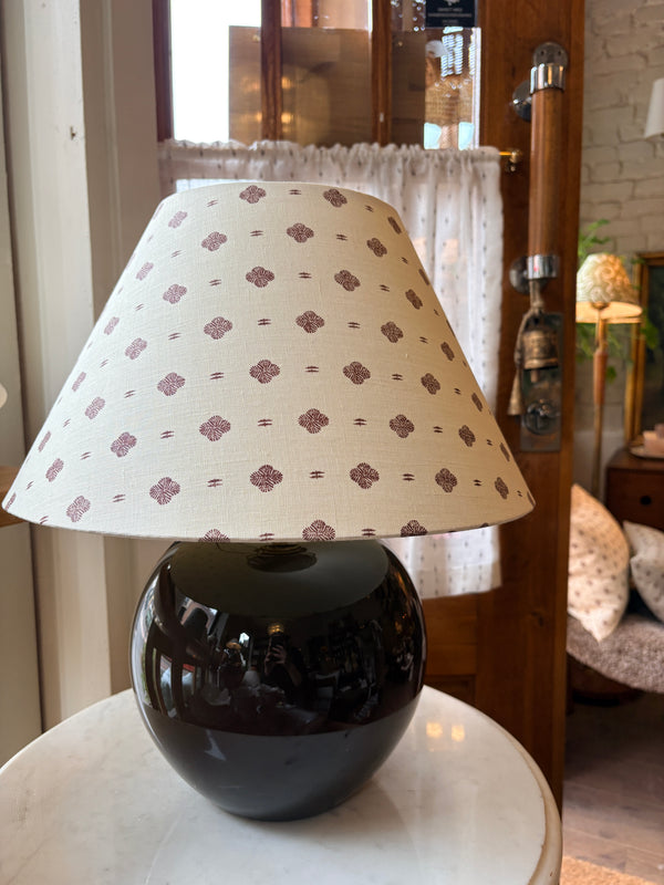 Silvia’s Cloth, Plum Lampeskjerm 38cm