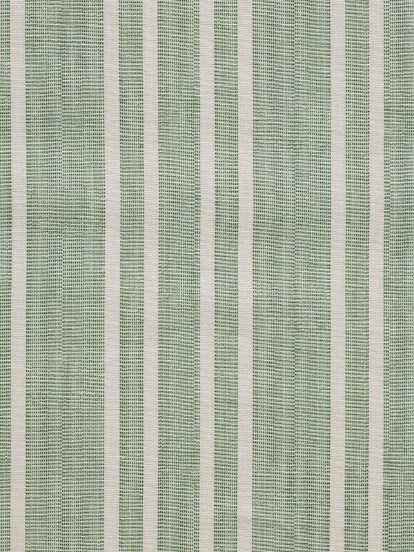 Needlepoint Stripe Fabric, Green Earth