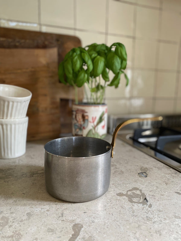 Gryte, mini silver finish