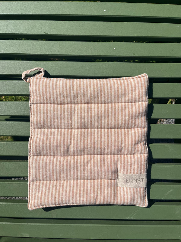 Grytevott striper beige