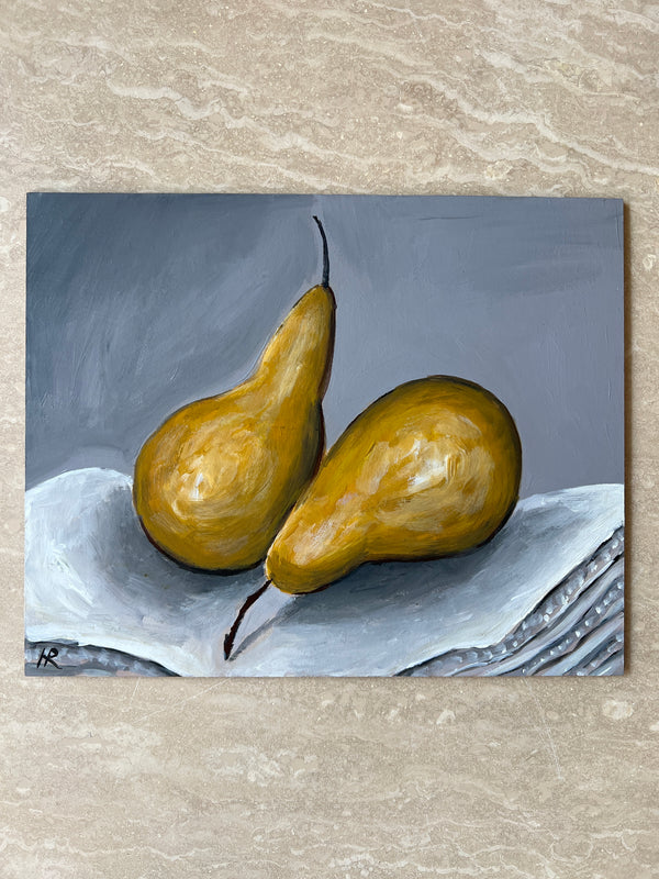 Pears Oil Painting Original