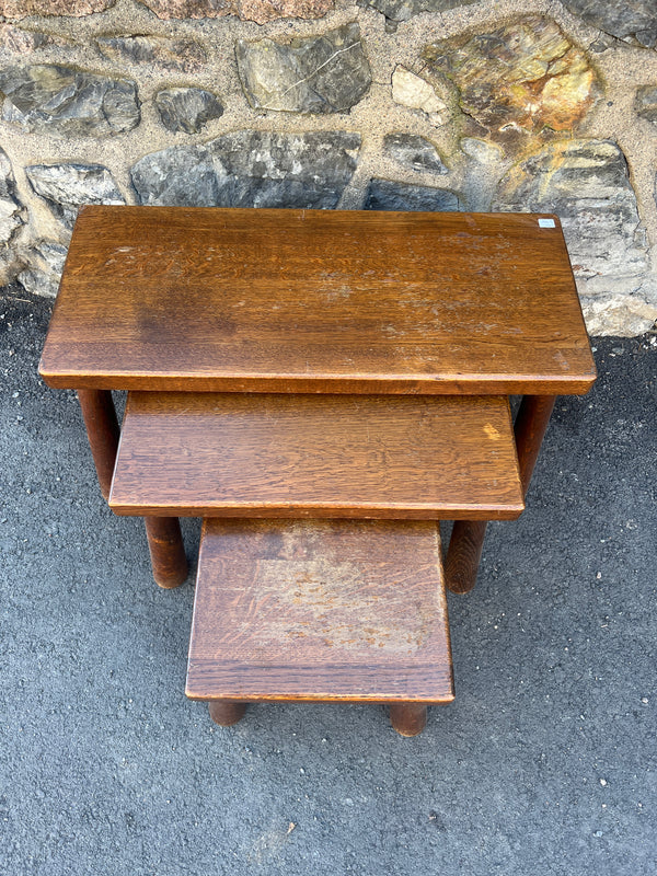 Vintage bord sett med 3