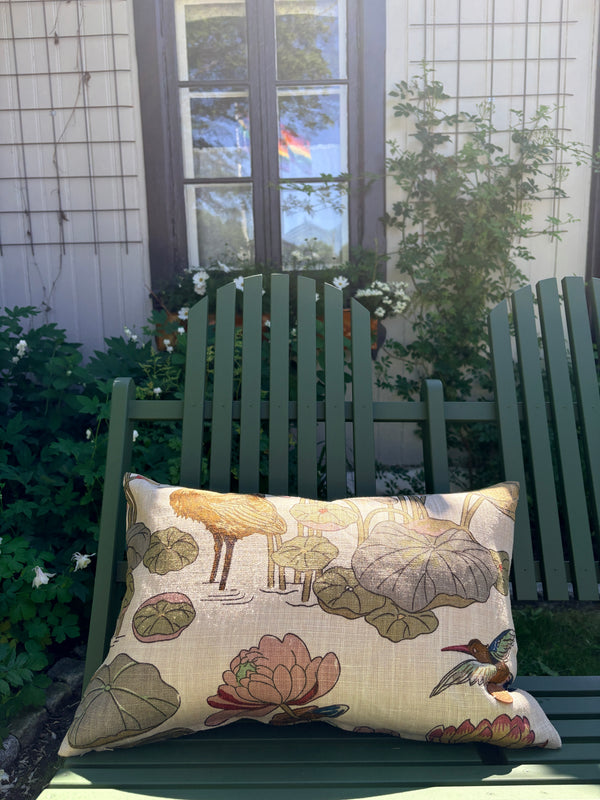 GP&J Baker, Nympheus bisqiut/taupe Pute 40x60