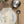 Duk med frynser, Beige