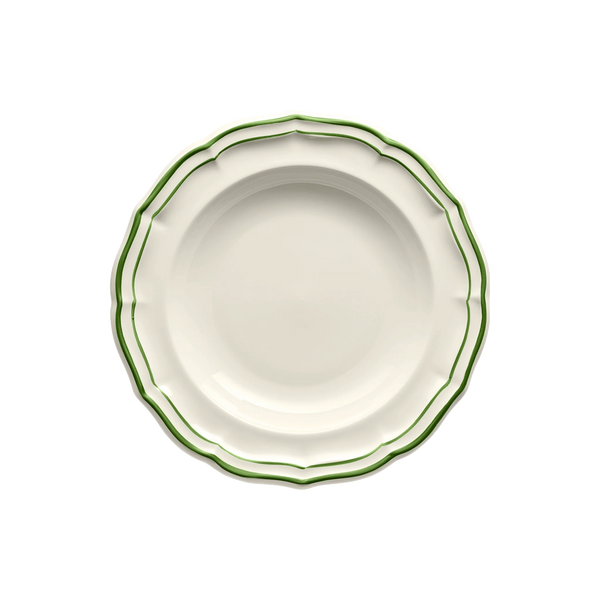 Gien Les Filet Corail, Deep plate