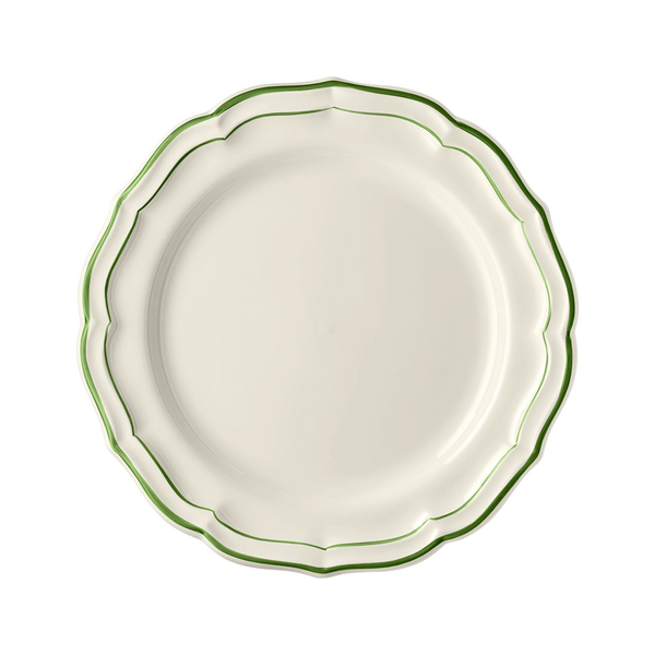 Gien Les Filet Fern green, Middagstallerken