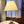 Vintage Lampe, messing