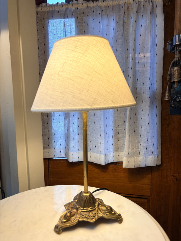 Vintage Lampe, messing