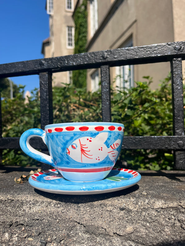 Amalfi Tableware, Blue