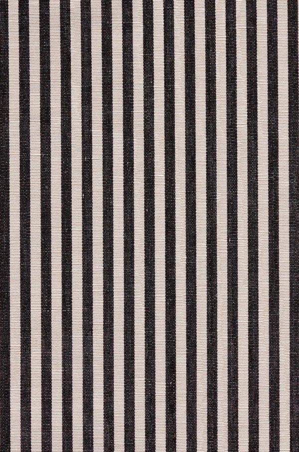 Moiré Stripe Fabric, Ebony