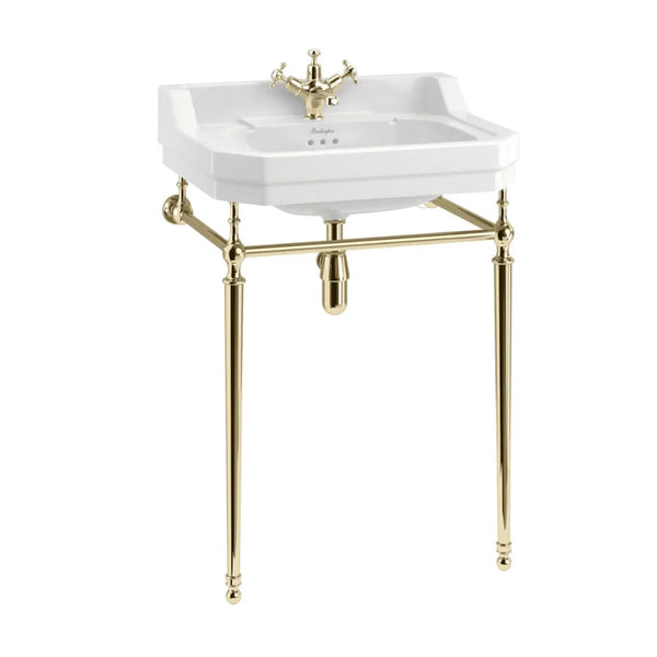 Servant - Burlington Edwardian 61 cm med stativ i Ubehandlet Messing